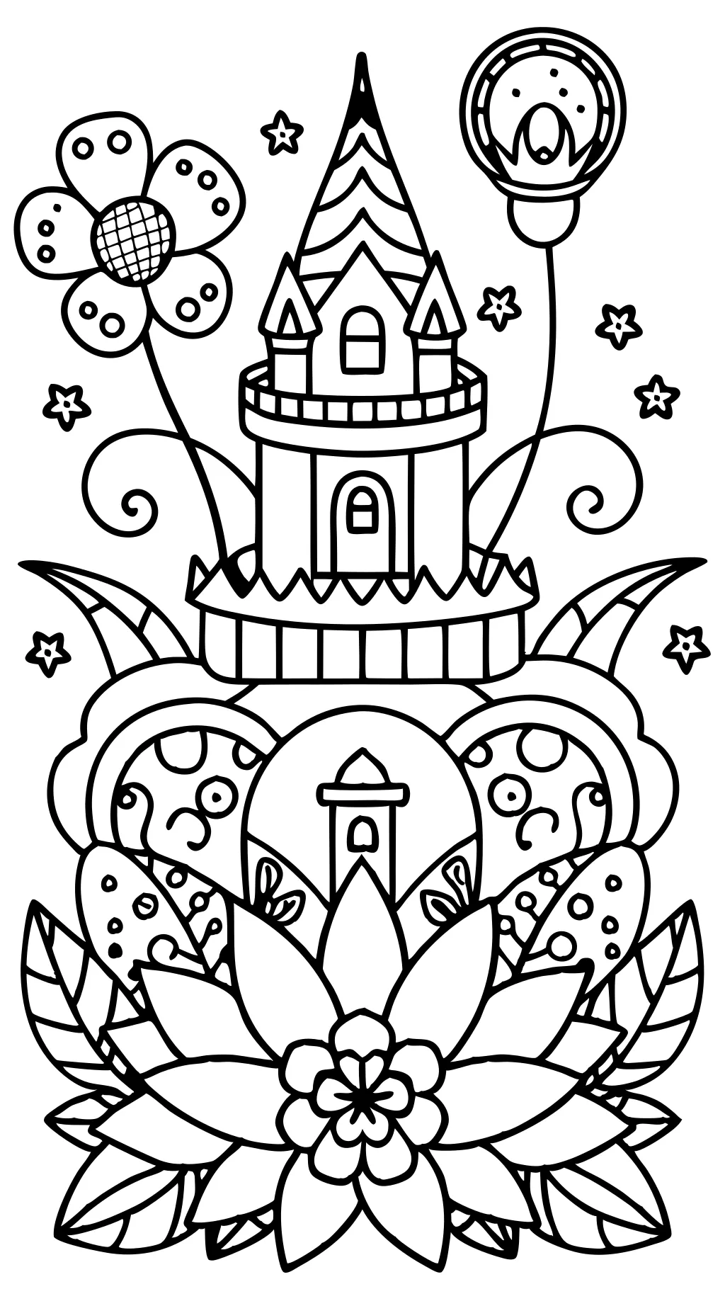 digital coloring page